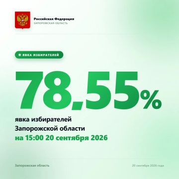 Жители Запорожской области активно участвуют в выборах депутатов Государственной Думы